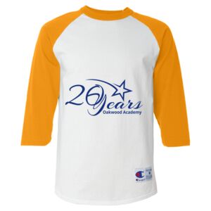 Three-Quarter Raglan Sleeve Baseball T-Shirt Thumbnail