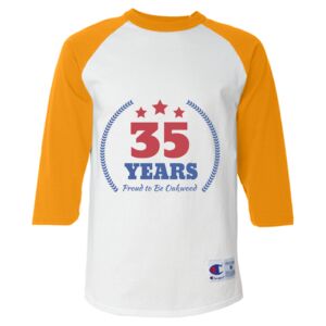Three-Quarter Raglan Sleeve Baseball T-Shirt Thumbnail