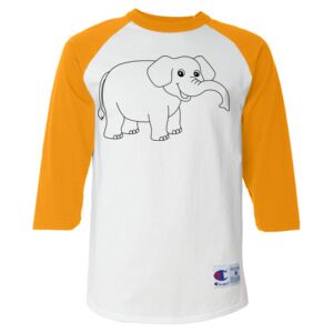 Three-Quarter Raglan Sleeve Baseball T-Shirt Thumbnail