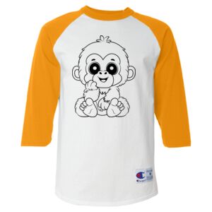 Three-Quarter Raglan Sleeve Baseball T-Shirt Thumbnail