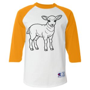 Three-Quarter Raglan Sleeve Baseball T-Shirt Thumbnail