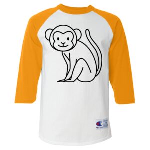 Three-Quarter Raglan Sleeve Baseball T-Shirt Thumbnail