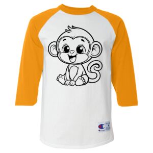 Three-Quarter Raglan Sleeve Baseball T-Shirt Thumbnail