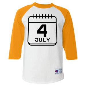 Three-Quarter Raglan Sleeve Baseball T-Shirt Thumbnail