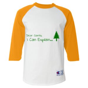 Three-Quarter Raglan Sleeve Baseball T-Shirt Thumbnail