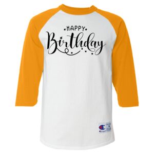 Three-Quarter Raglan Sleeve Baseball T-Shirt Thumbnail