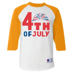 Three-Quarter Raglan Sleeve Baseball T-Shirt Thumbnail