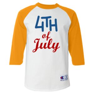Three-Quarter Raglan Sleeve Baseball T-Shirt Thumbnail