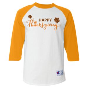 Three-Quarter Raglan Sleeve Baseball T-Shirt Thumbnail