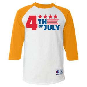 Three-Quarter Raglan Sleeve Baseball T-Shirt Thumbnail