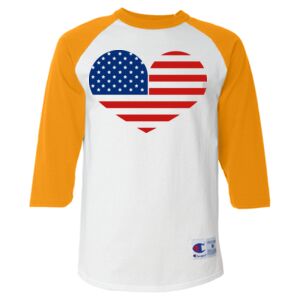 Three-Quarter Raglan Sleeve Baseball T-Shirt Thumbnail