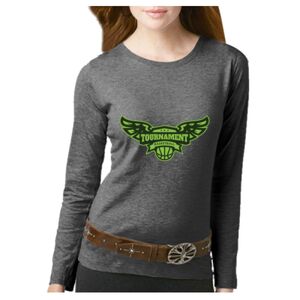 Women's Long Sleeve Premium Jersey Tee Thumbnail