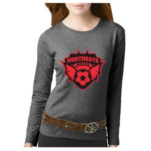 Women's Long Sleeve Premium Jersey Tee Thumbnail