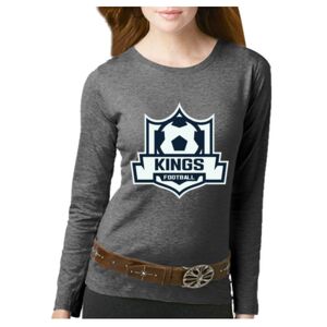 Women's Long Sleeve Premium Jersey Tee Thumbnail