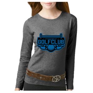 Women's Long Sleeve Premium Jersey Tee Thumbnail