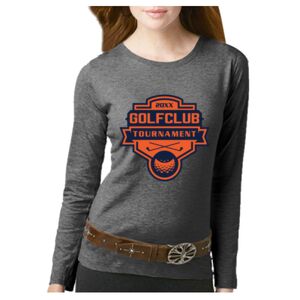 Women's Long Sleeve Premium Jersey Tee Thumbnail