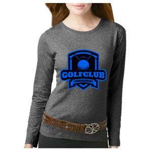 Women's Long Sleeve Premium Jersey Tee Thumbnail