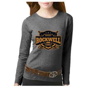 Women's Long Sleeve Premium Jersey Tee Thumbnail
