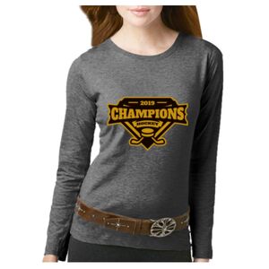 Women's Long Sleeve Premium Jersey Tee Thumbnail