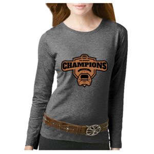 Women's Long Sleeve Premium Jersey Tee Thumbnail