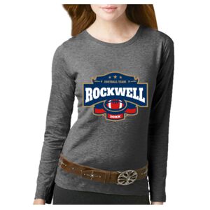 Women's Long Sleeve Premium Jersey Tee Thumbnail