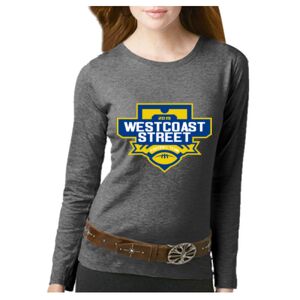 Women's Long Sleeve Premium Jersey Tee Thumbnail