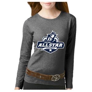Women's Long Sleeve Premium Jersey Tee Thumbnail