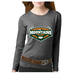 Women's Long Sleeve Premium Jersey Tee Thumbnail