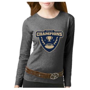 Women's Long Sleeve Premium Jersey Tee Thumbnail