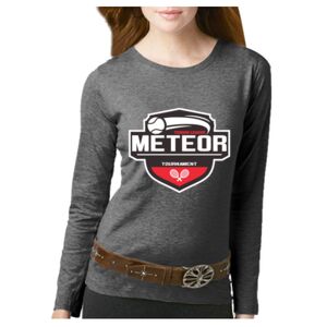 Women's Long Sleeve Premium Jersey Tee Thumbnail