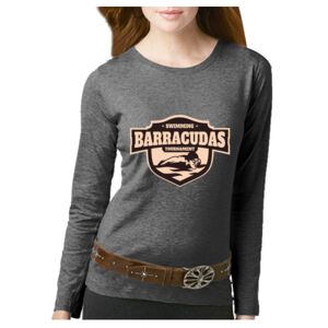 Women's Long Sleeve Premium Jersey Tee Thumbnail
