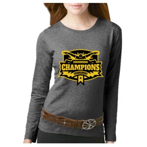 Women's Long Sleeve Premium Jersey Tee Thumbnail