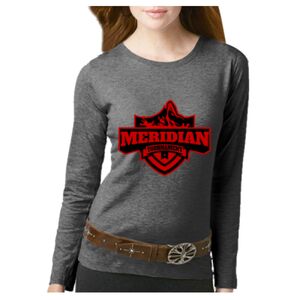 Women's Long Sleeve Premium Jersey Tee Thumbnail