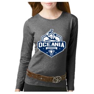 Women's Long Sleeve Premium Jersey Tee Thumbnail