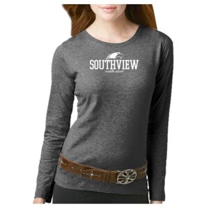 Women's Long Sleeve Premium Jersey Tee Thumbnail