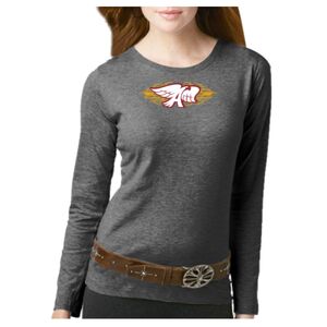 Women's Long Sleeve Premium Jersey Tee Thumbnail