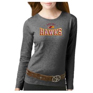 Women's Long Sleeve Premium Jersey Tee Thumbnail
