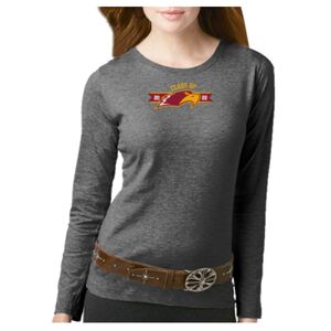 Women's Long Sleeve Premium Jersey Tee Thumbnail