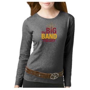 Women's Long Sleeve Premium Jersey Tee Thumbnail