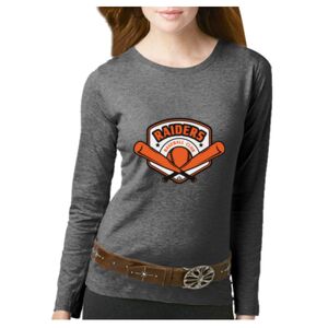 Women's Long Sleeve Premium Jersey Tee Thumbnail