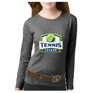 Women's Long Sleeve Premium Jersey Tee Thumbnail