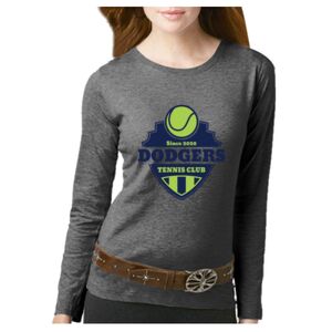 Women's Long Sleeve Premium Jersey Tee Thumbnail