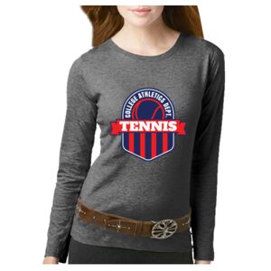 Women's Long Sleeve Premium Jersey Tee Thumbnail