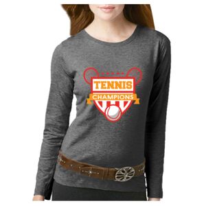 Women's Long Sleeve Premium Jersey Tee Thumbnail