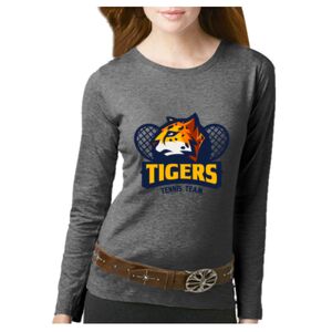 Women's Long Sleeve Premium Jersey Tee Thumbnail