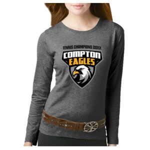 Women's Long Sleeve Premium Jersey Tee Thumbnail