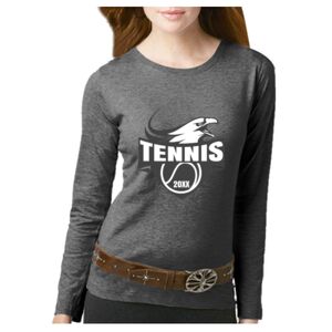 Women's Long Sleeve Premium Jersey Tee Thumbnail