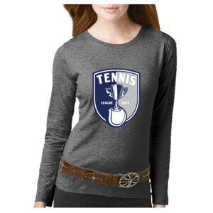 Women's Long Sleeve Premium Jersey Tee Thumbnail