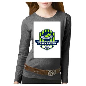 Women's Long Sleeve Premium Jersey Tee Thumbnail