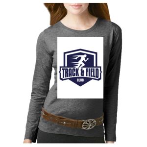 Women's Long Sleeve Premium Jersey Tee Thumbnail